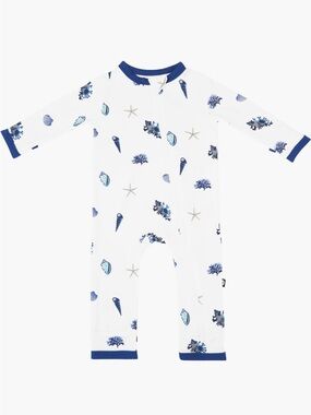 🪁 NWT Kyte BABY Zip-Up, Royal Shell, 6-12M